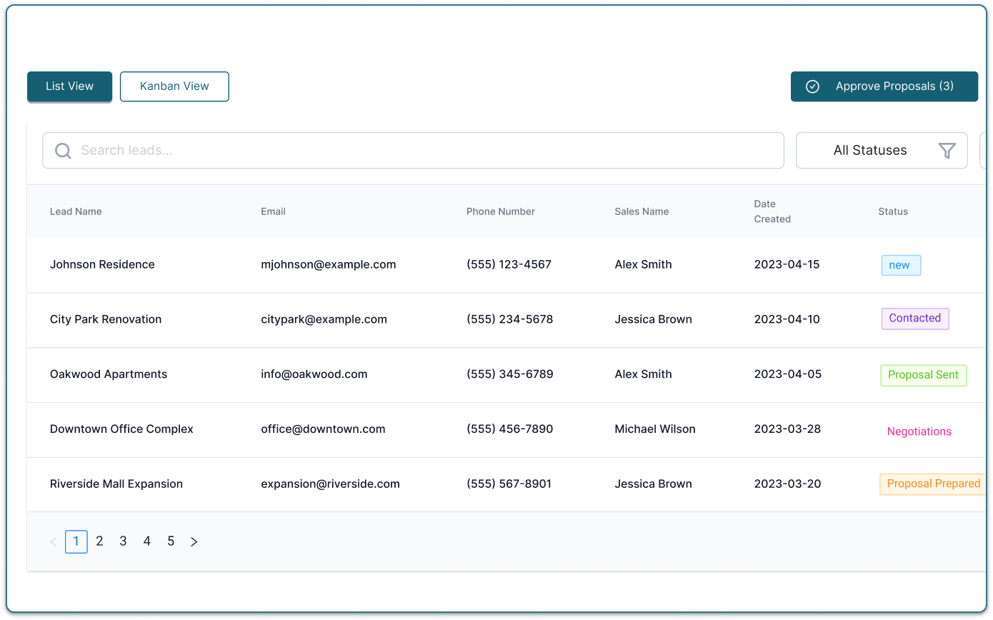 EZeBld Dashboard
